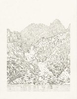 Simon Benson, 42°35'53.95''N 0°58'54.16''E, 2012, potlood op papier, 45 x 35 cm
PHŒBUS•Rotterdam